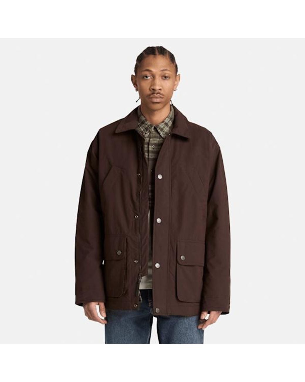 Timberland Brown Wenham Insulated Field Coat For for men