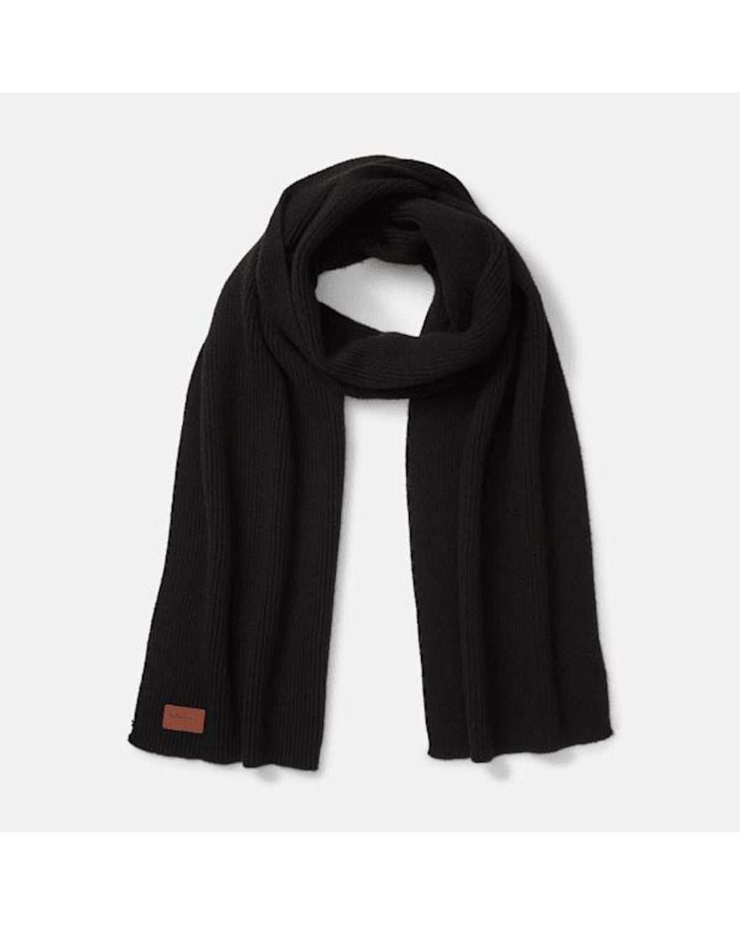 Timberland Black Heritage Fisherman Scarf