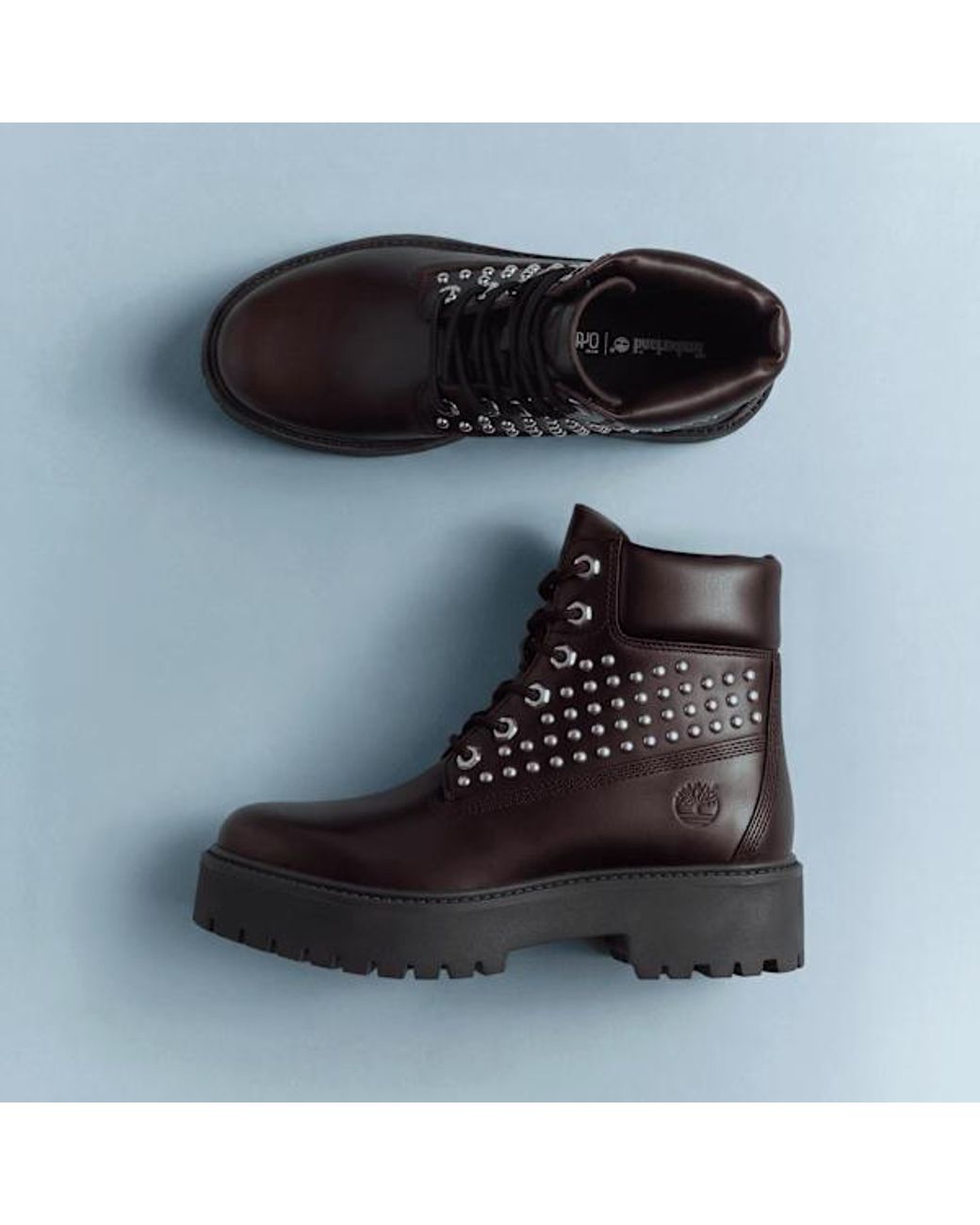 Timberland Brown Stone Street Platform 6-Inch Boot For