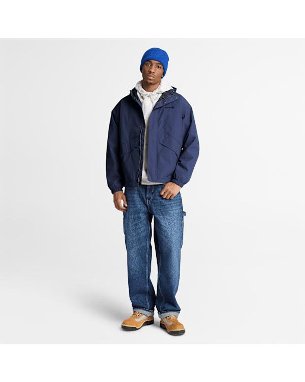 Timberland Blue Weatherline Waterproof Shell Jacket For for men