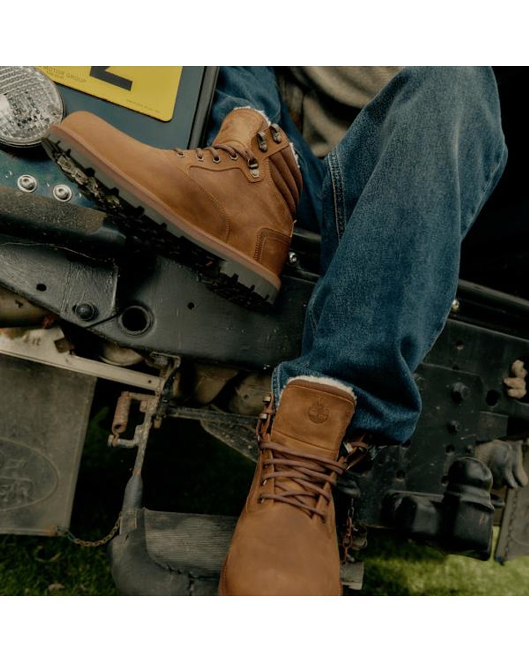Timberland Brown Britton Road Mid Waterproof Boot For for men