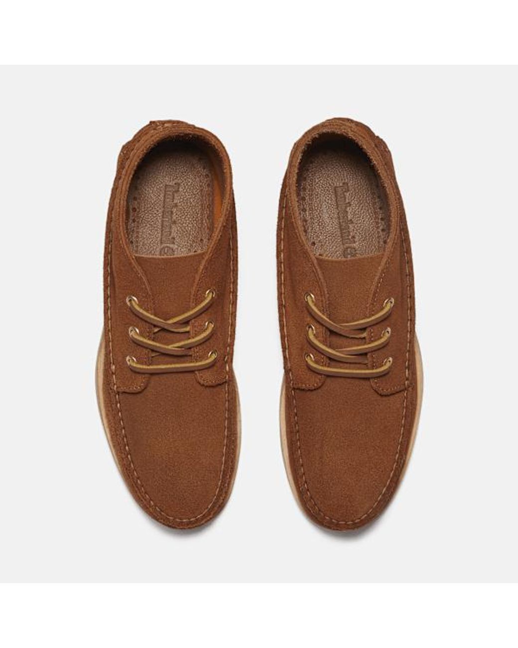 Timberland Brown Crafted Boat Mid Boot For for men