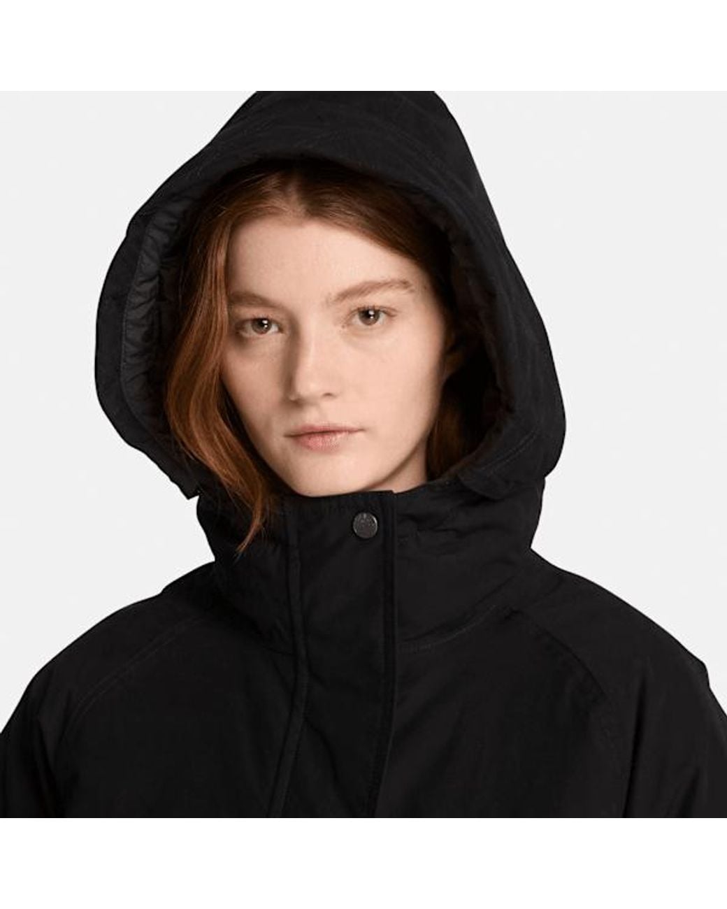 Timberland Black Waterproof Insulated Winter Parka For