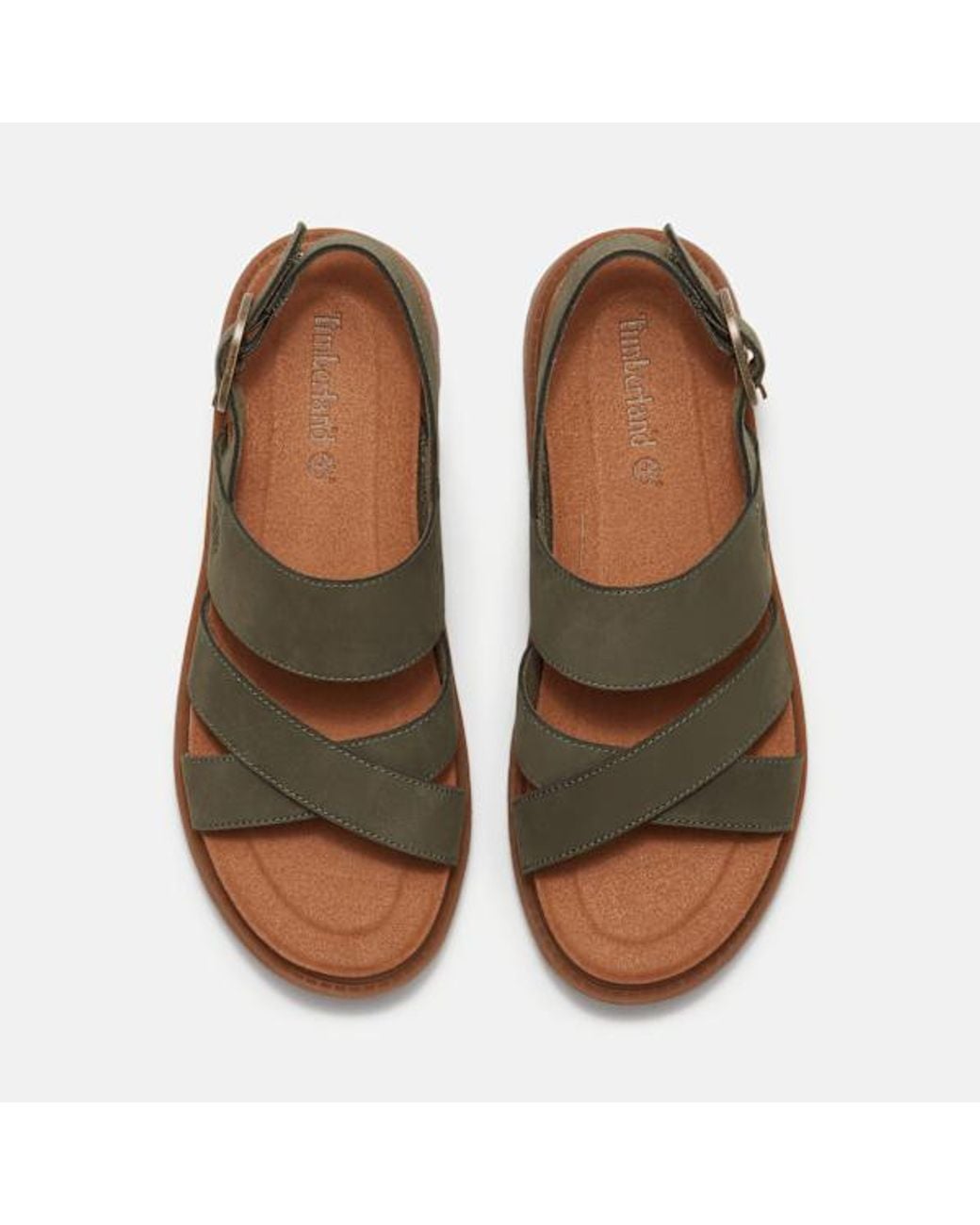 Timberland Brown Clairemont Way Backstrap Sandal For