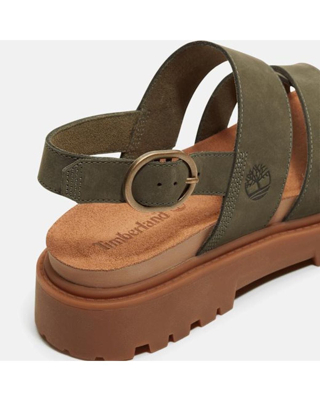 Timberland Brown Clairemont Way Backstrap Sandal For
