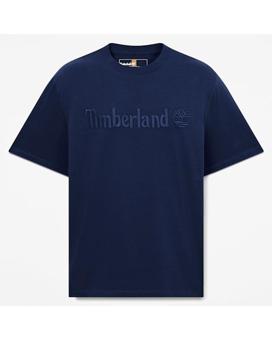 Timberland Blue Hampthon Short-Sleeve T-Shirt For for men