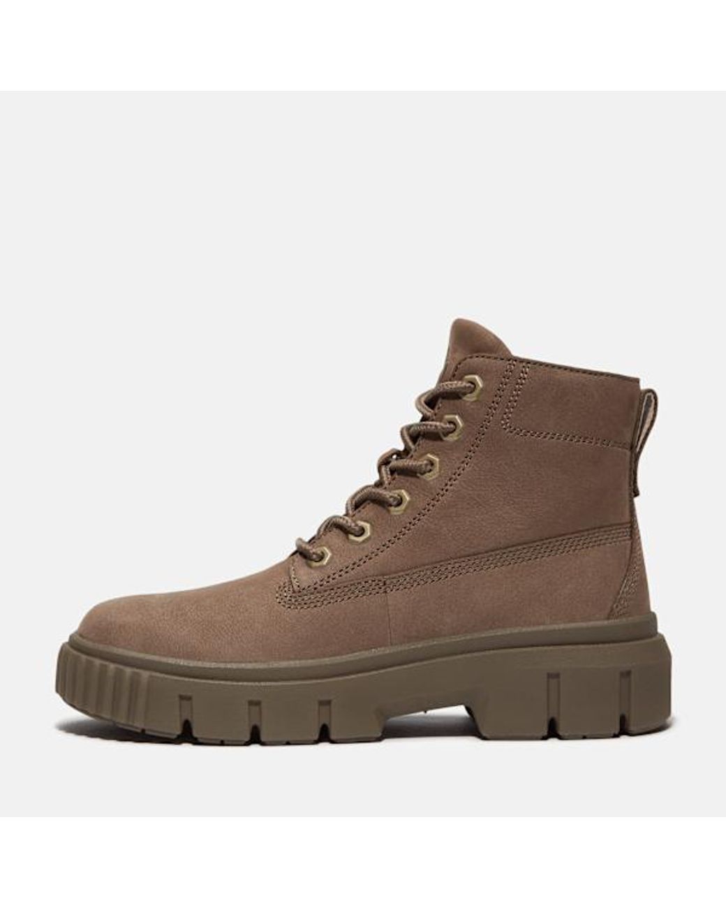 Timberland Brown Greyfield Mid Boot For