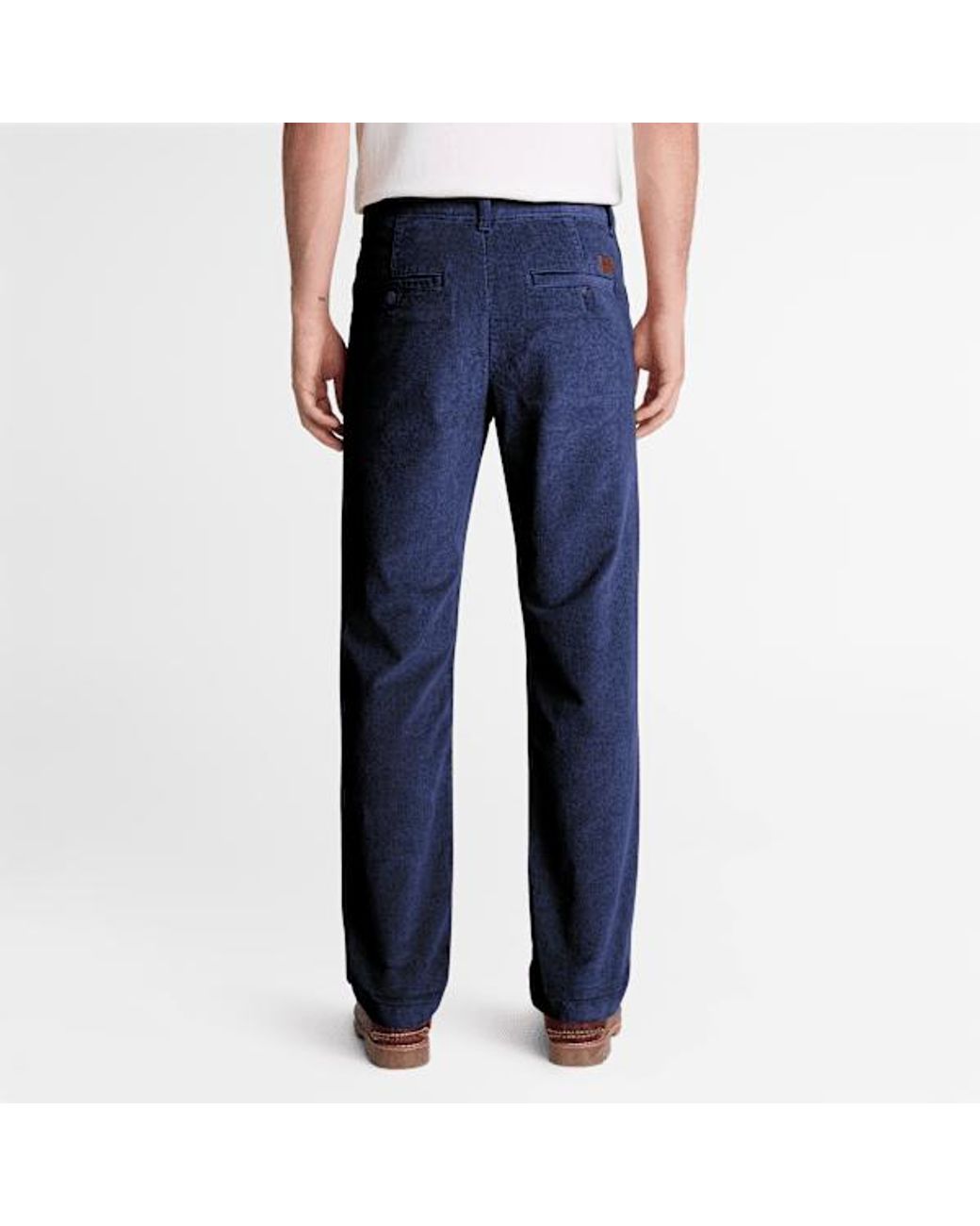 Timberland Blue Claremont Straight Corduroy Chino Trouser For for men