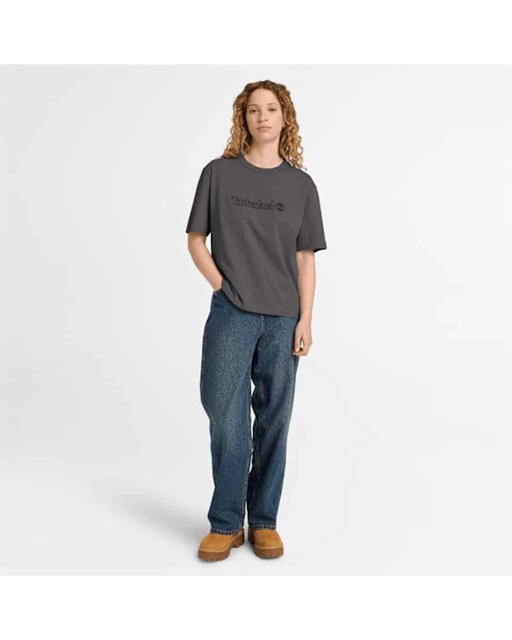 Timberland Gray Lush Short-Sleeve T-Shirt For