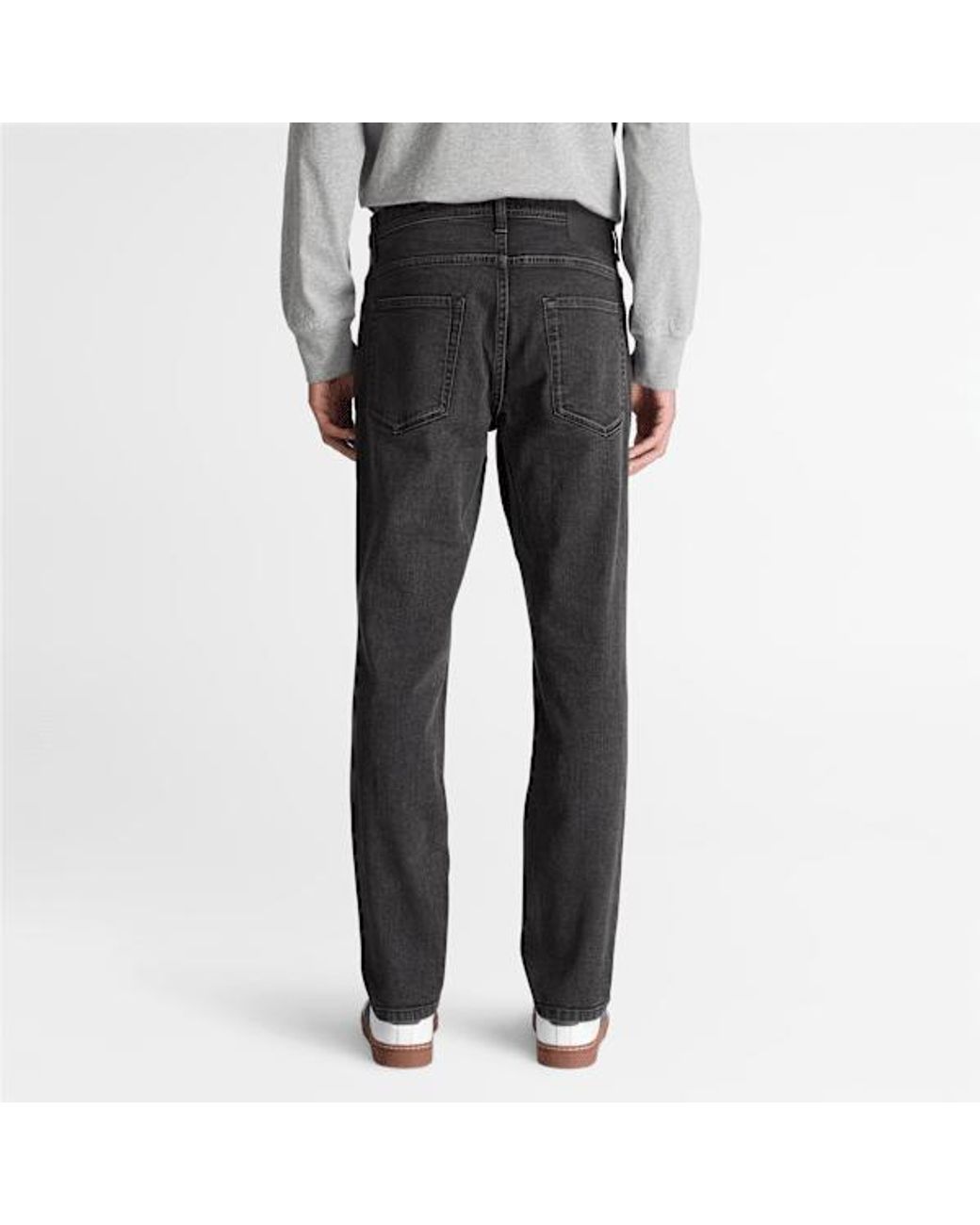 Timberland Gray Slim Denim Trouser For for men