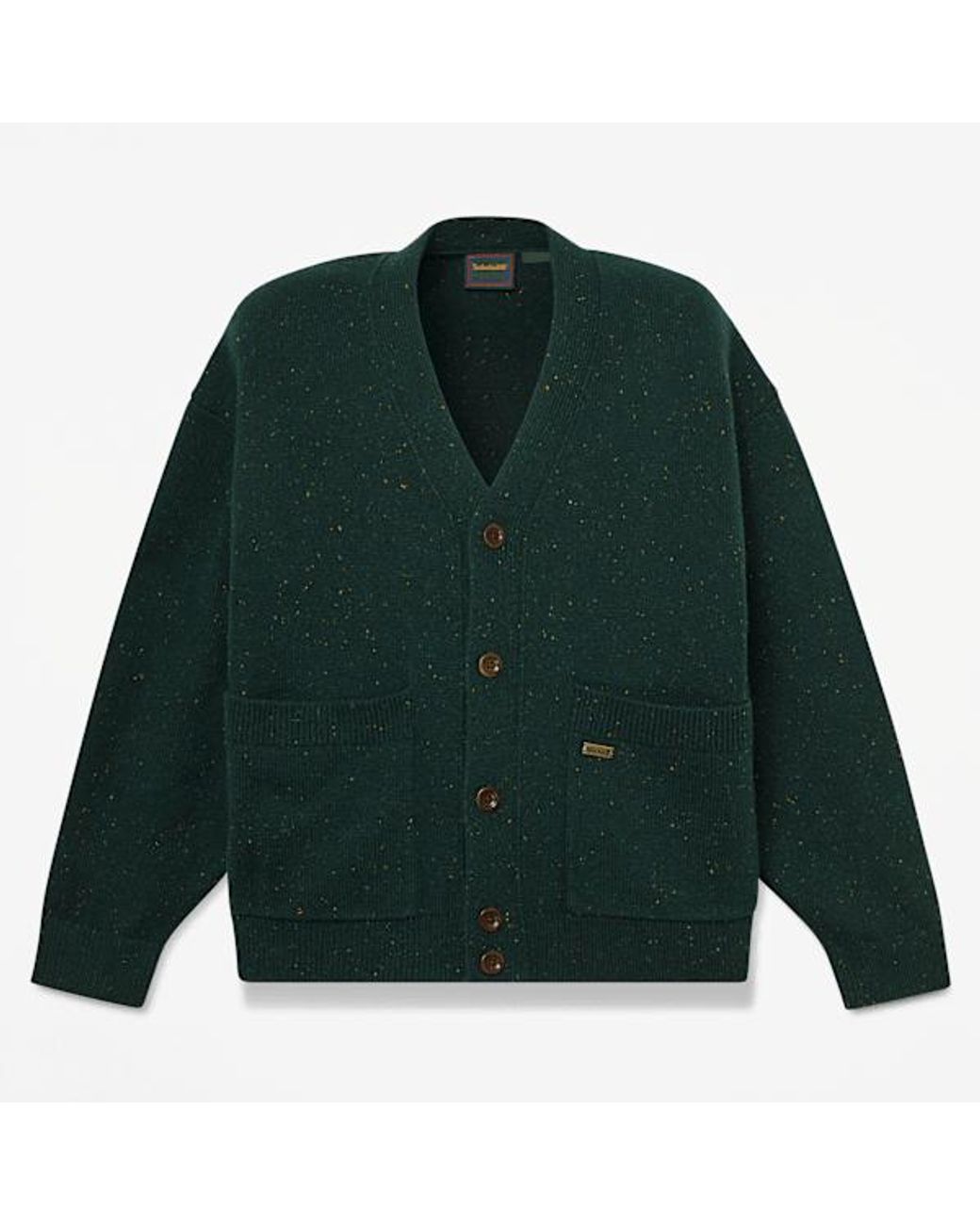 Timberland Green Phillips Brook Wool Cardigan For for men