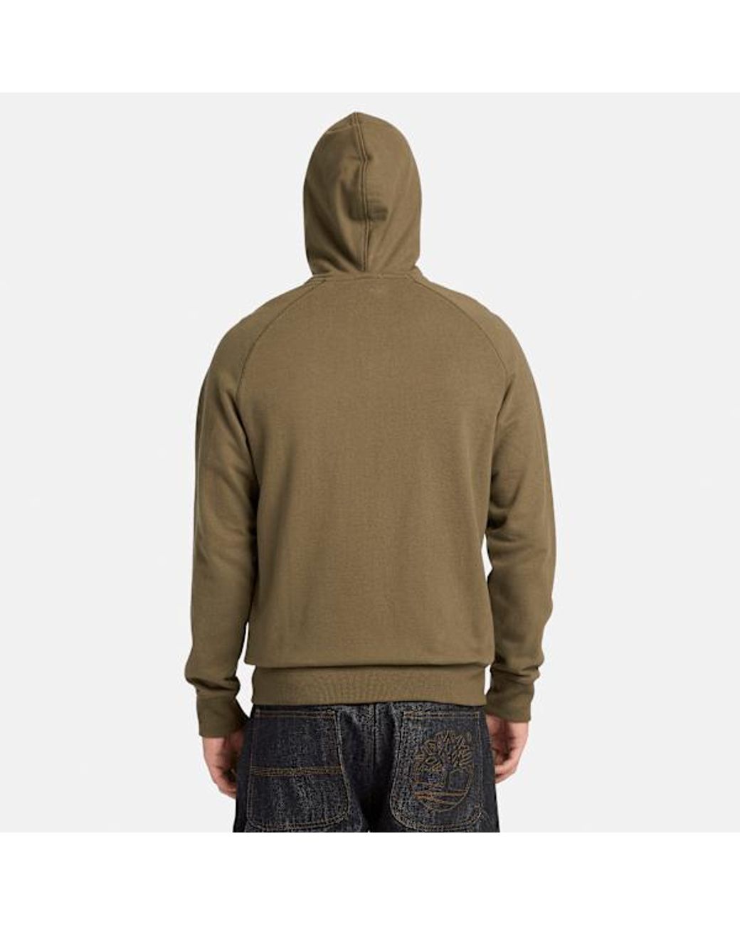 Timberland Green Exeter River Full-Zip Hoodie For for men