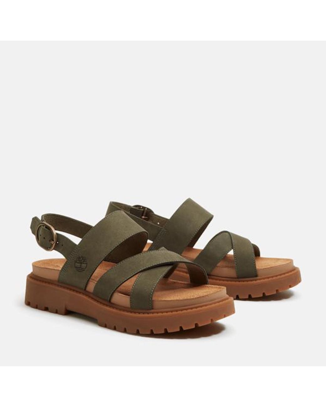 Timberland Brown Clairemont Way Backstrap Sandal For