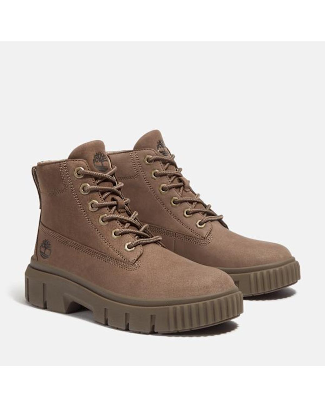 Timberland Brown Greyfield Mid Boot For