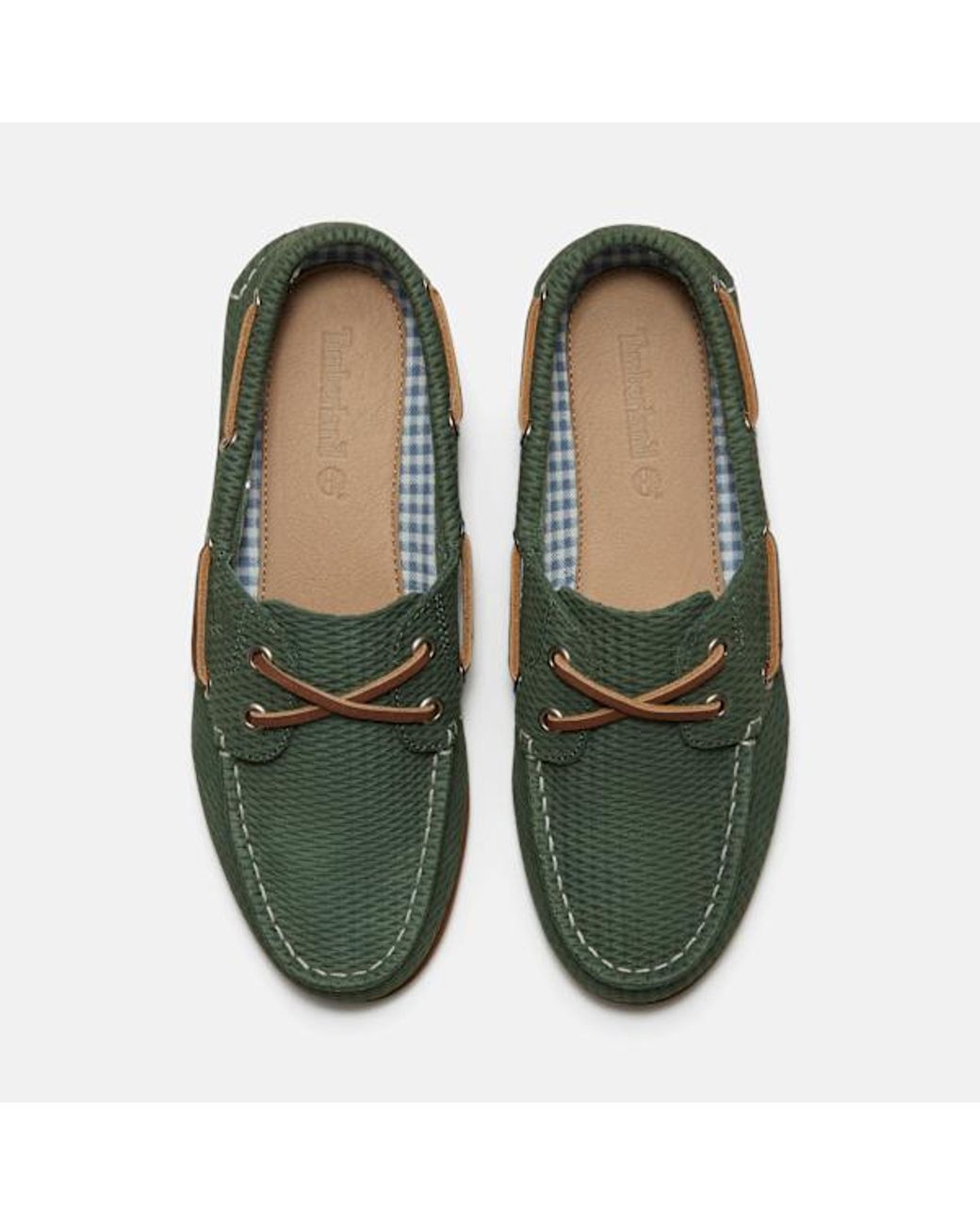 Timberland Green Classic Boat Shoe For