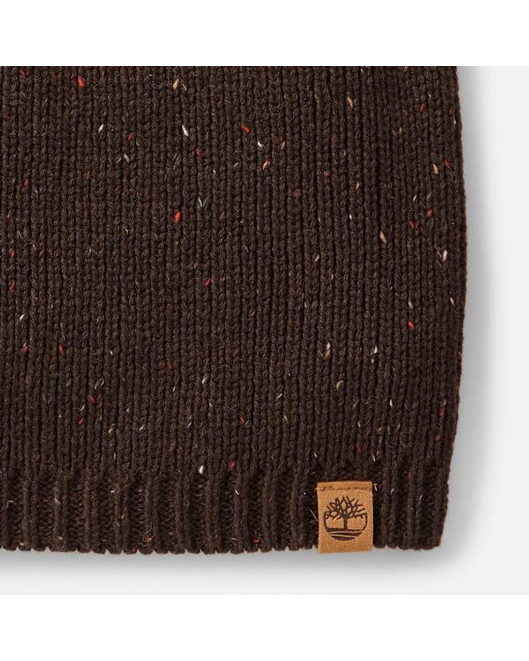 Timberland Brown Slouchy Beanie For for men
