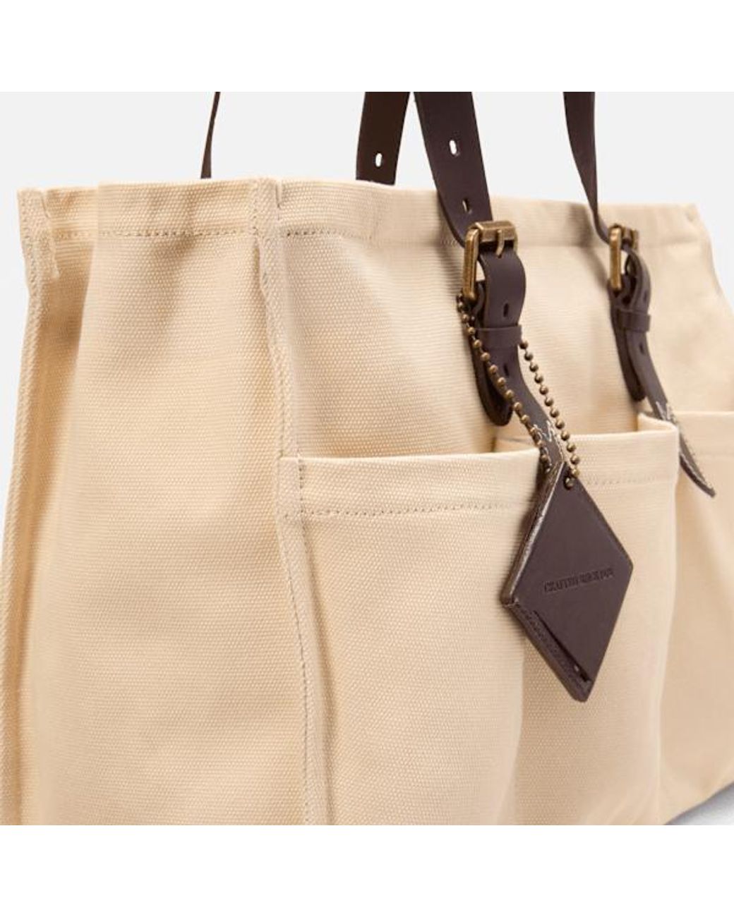 Timberland Natural Crafted Heritage Tool Tote Bag For