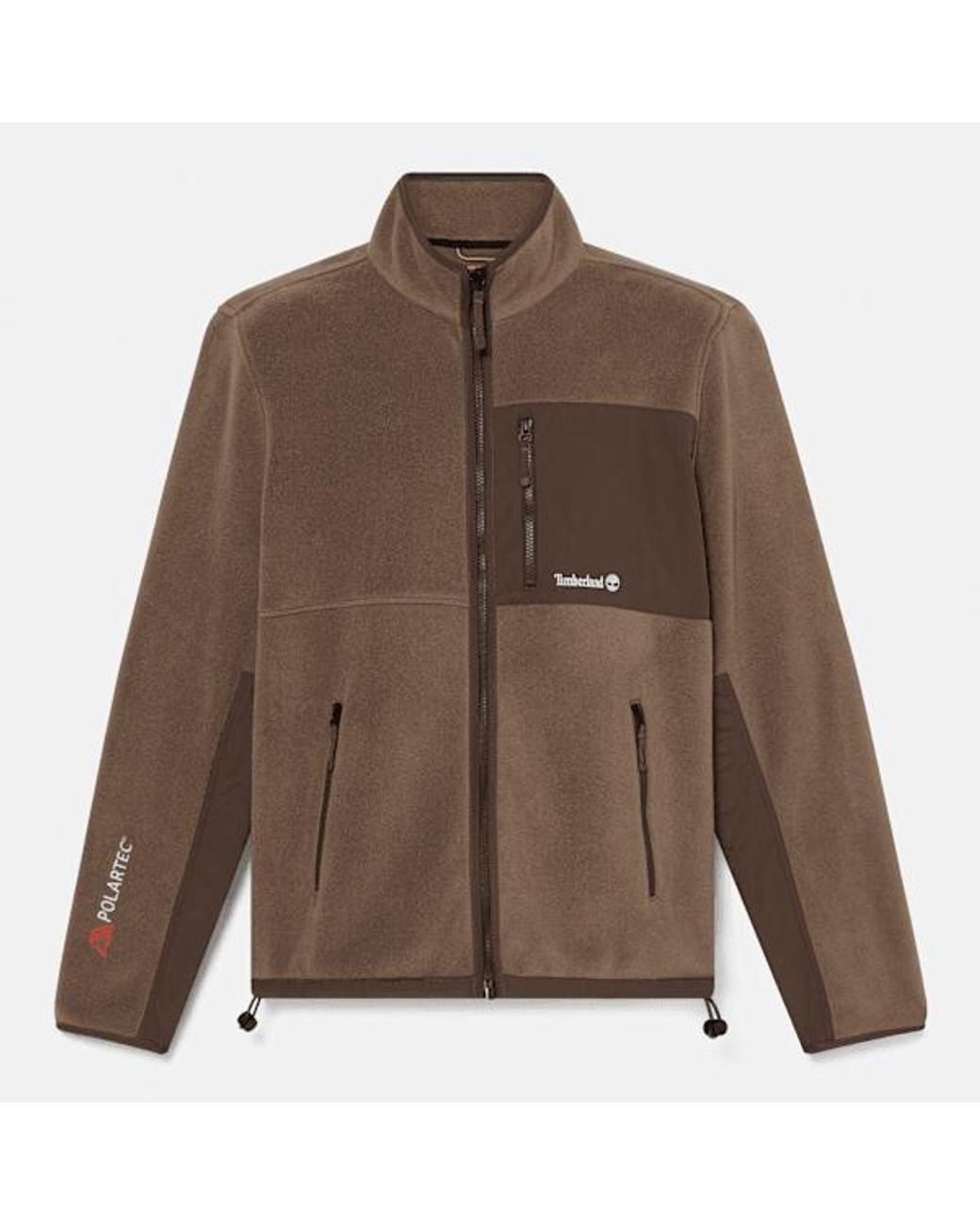 Timberland Brown Sherburne Polartec Fleece Jacket For for men