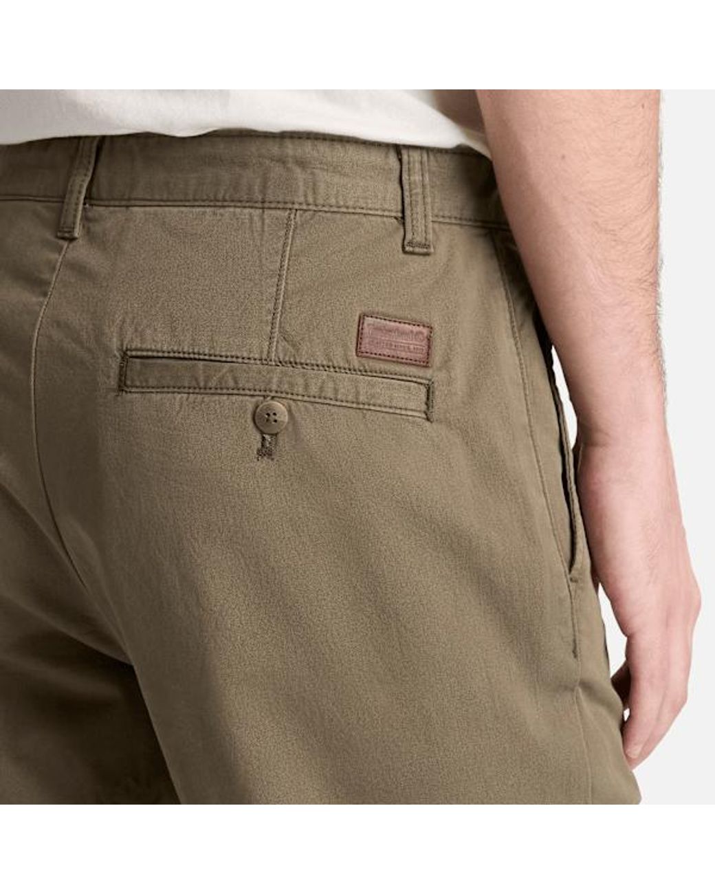 Timberland Natural Claremont Straight Twill Chino Trouser For for men