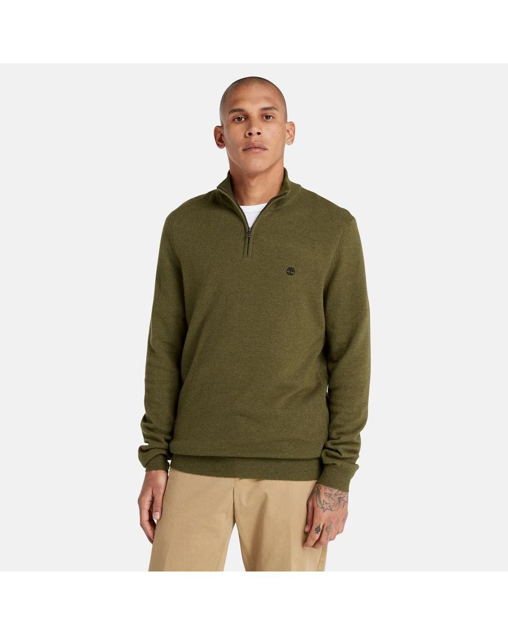 timberland v neck jumper