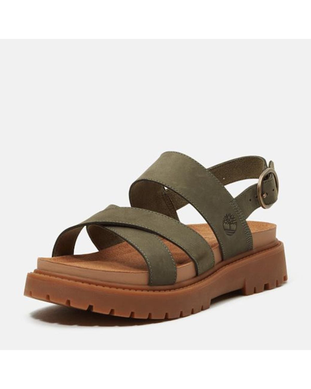 Timberland Brown Clairemont Way Backstrap Sandal For