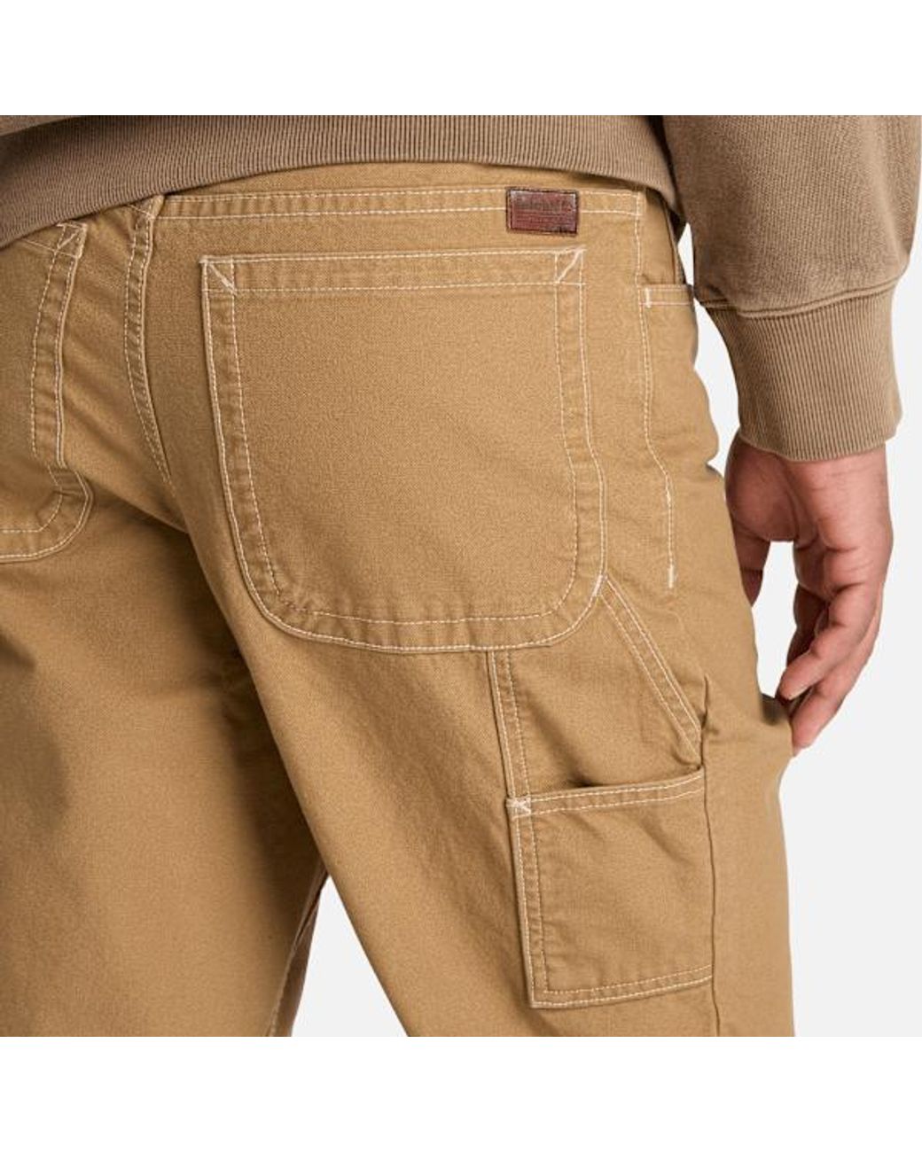 Timberland Natural Rindge Canvas Carpenter Trouser For for men