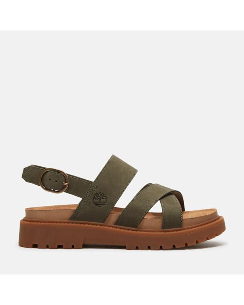 Timberland Brown Clairemont Way Backstrap Sandal For