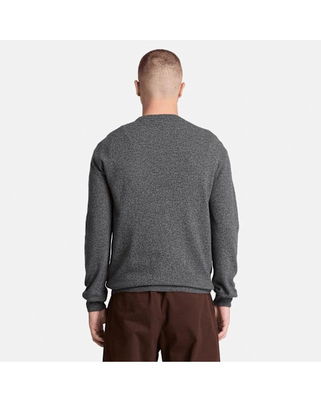 Timberland Gray Cohas Brook Merino Crewneck Jumper For for men