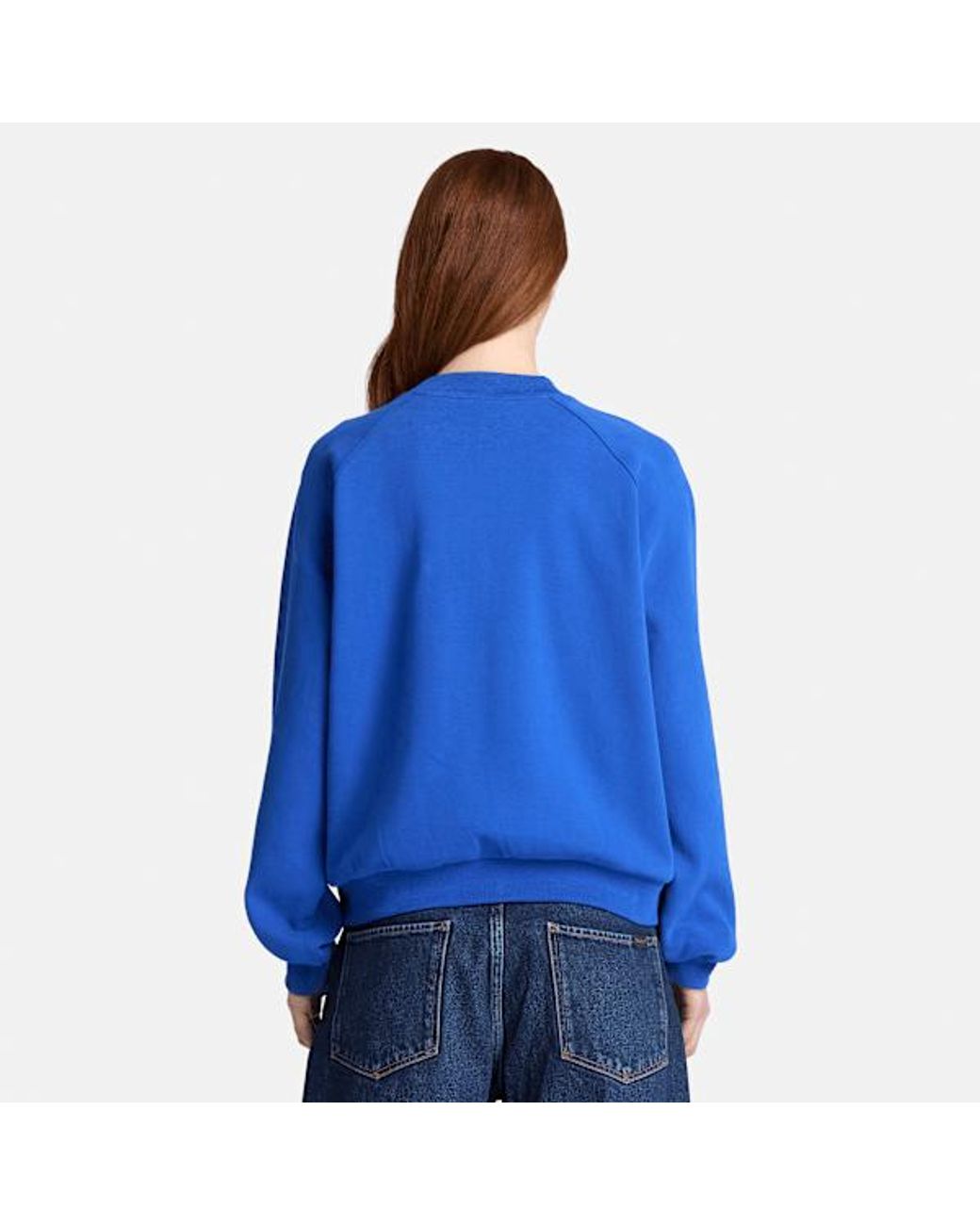 Timberland Blue Crafted Crew Sweatshirt For