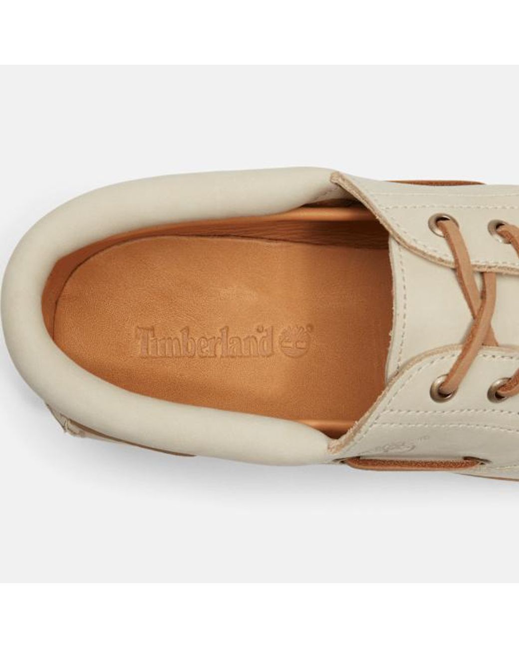 Timberland Natural Lake House 3-Eye Lug Boat Shoe For for men