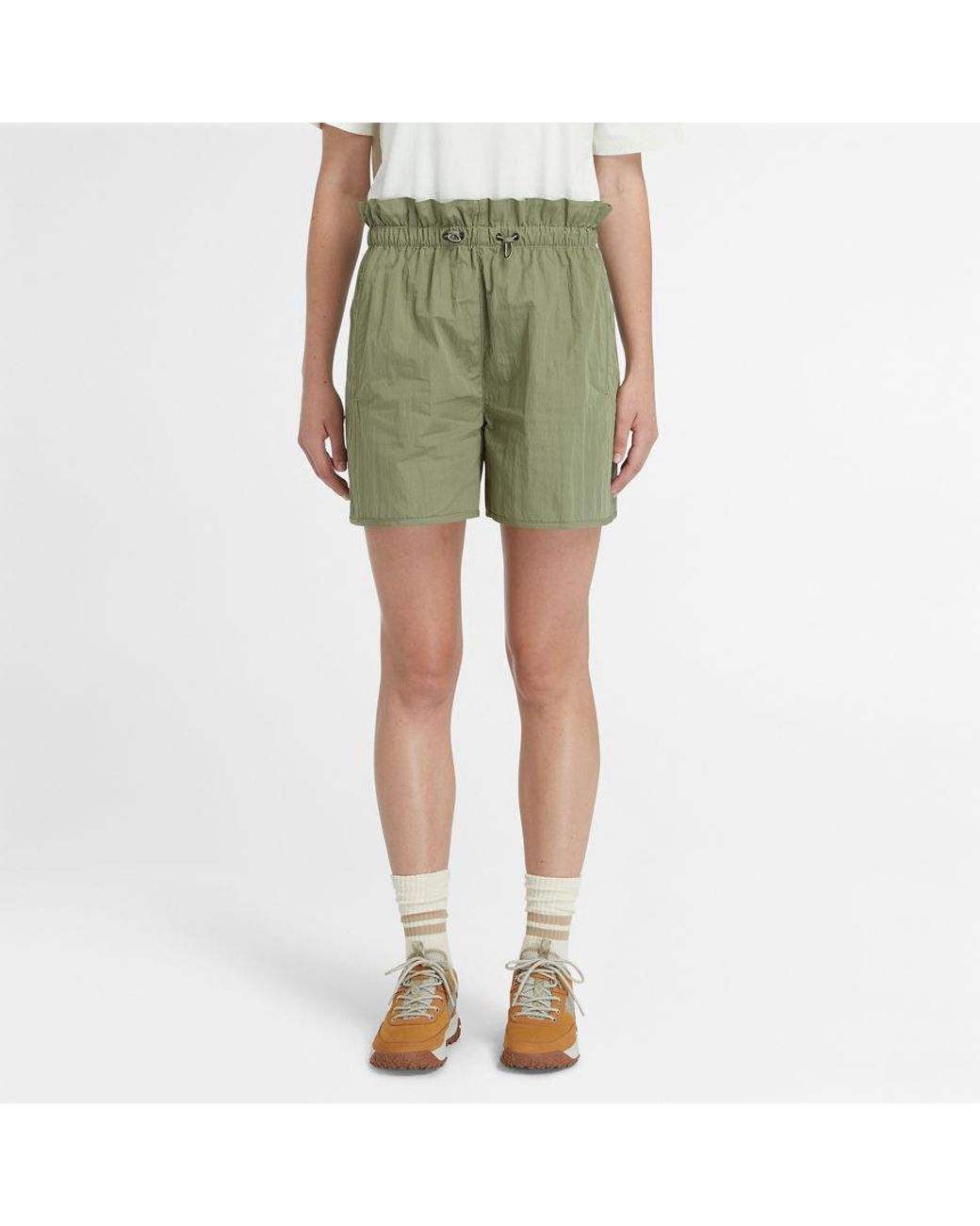 Timberland Utility Summer Shorts in Green Lyst UK