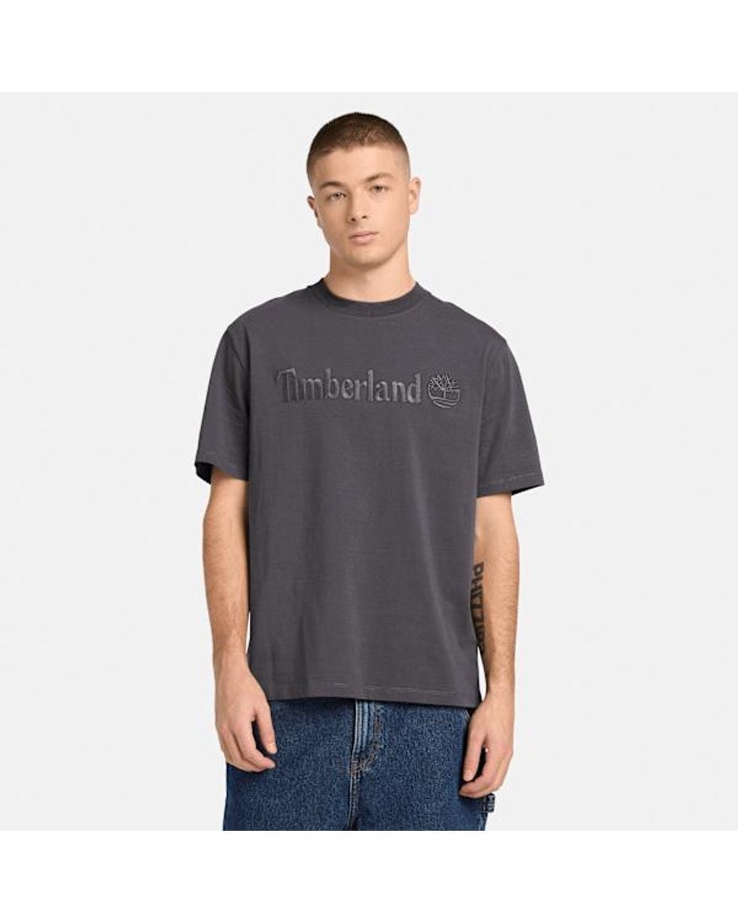 Timberland Blue Hampthon Short-Sleeve T-Shirt For for men