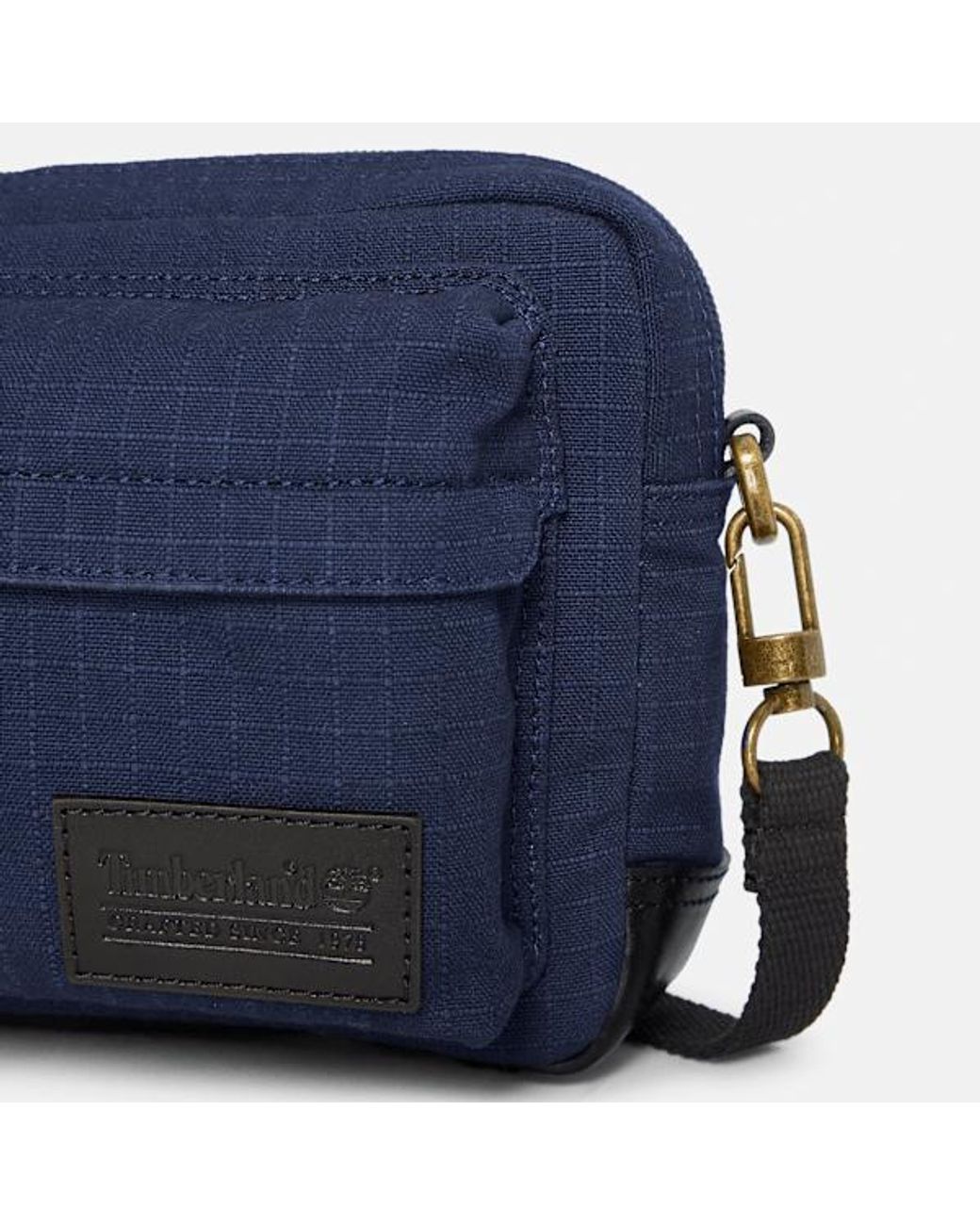 Timberland Blue Crafted Heritage Crossbody Bag