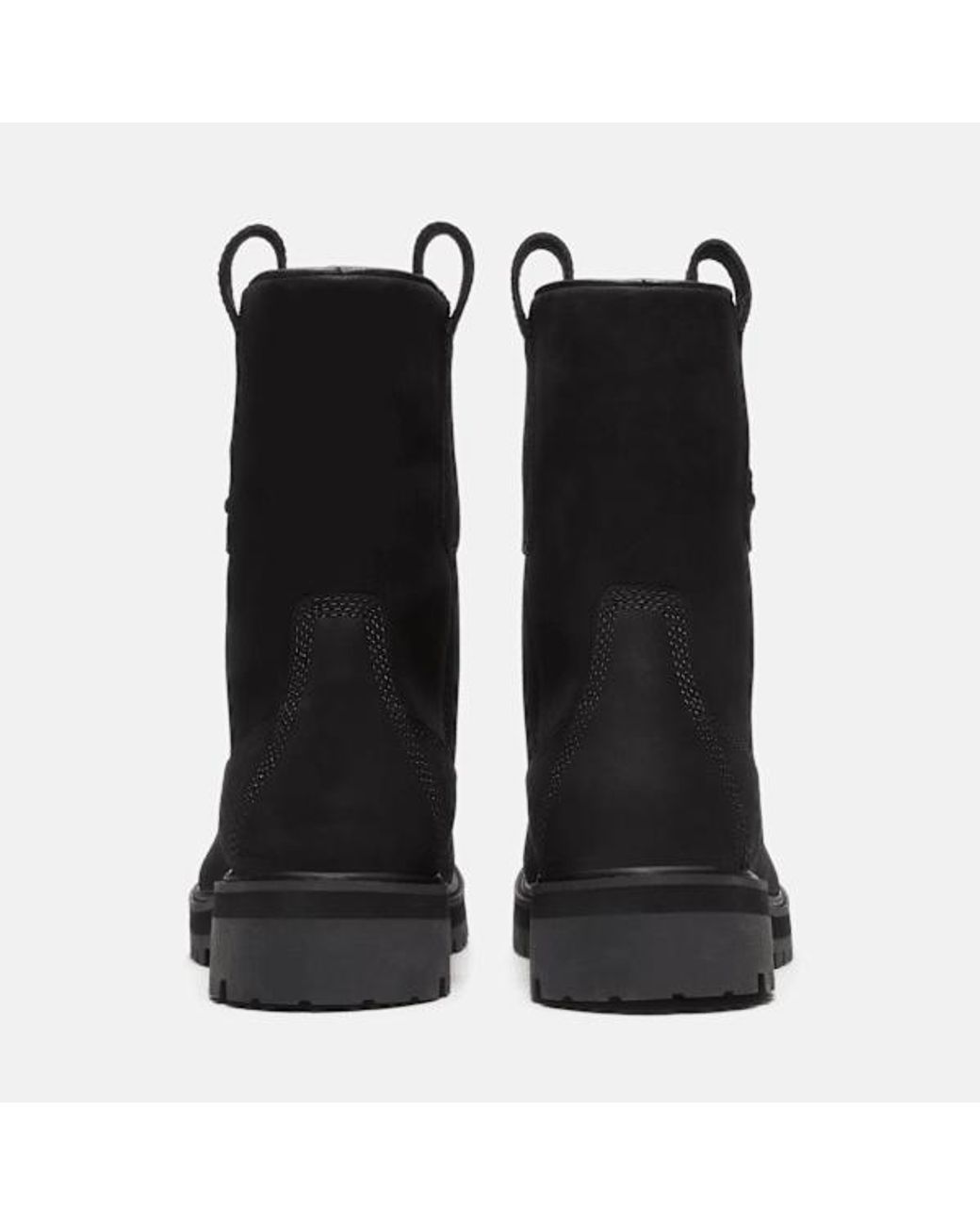Timberland Black Heritage Mid Pull-On Boot For for men