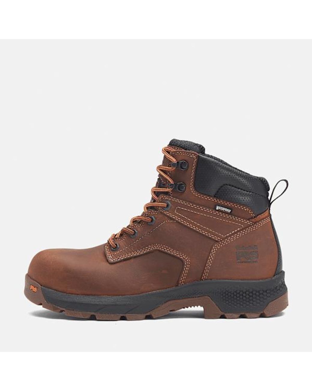 Timberland Brown Titan Ev" Waterproof Composite-Toe Work Boot For for men