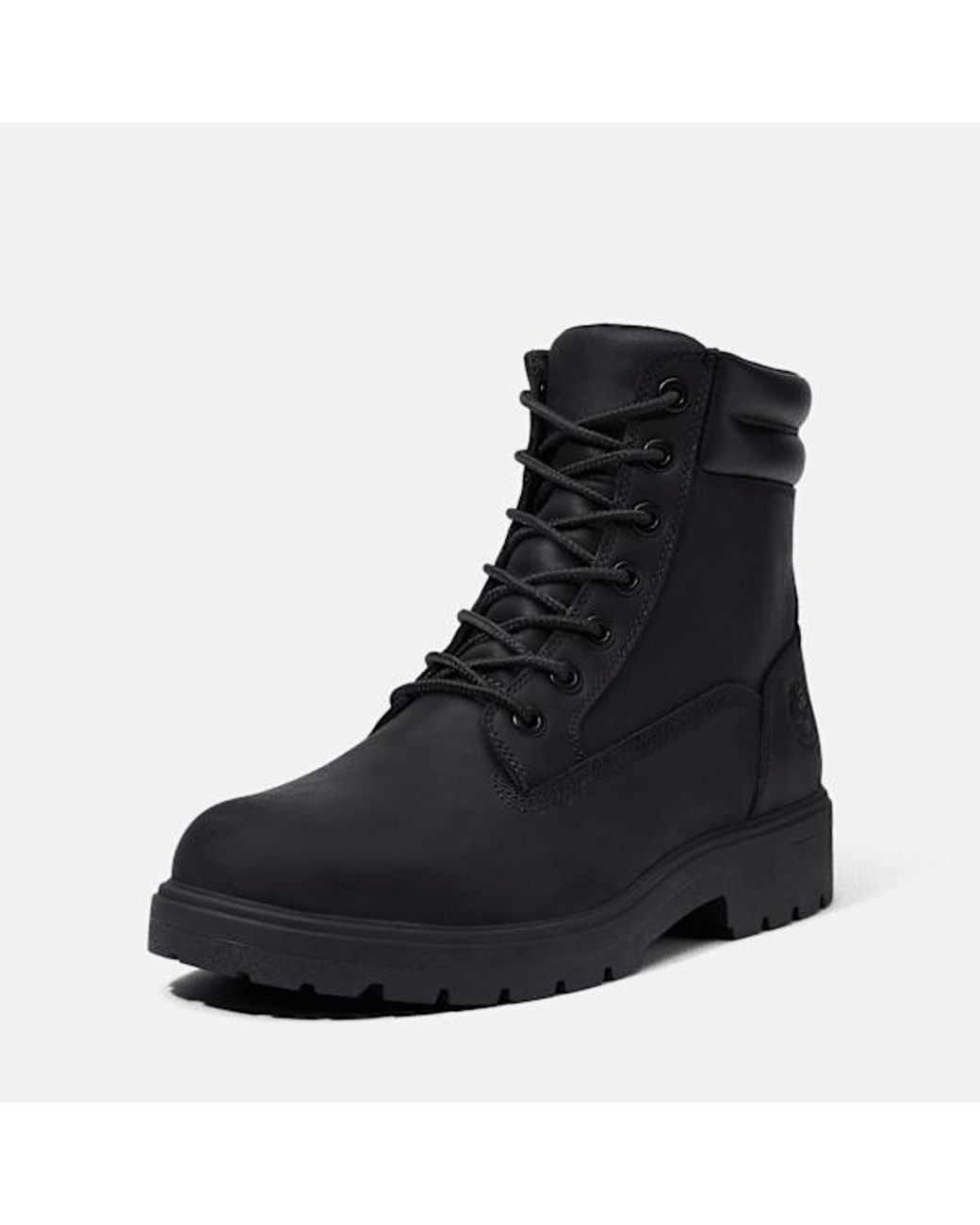 Timberland Black Auburn Falls 6-Inch Waterproof Boot For for men