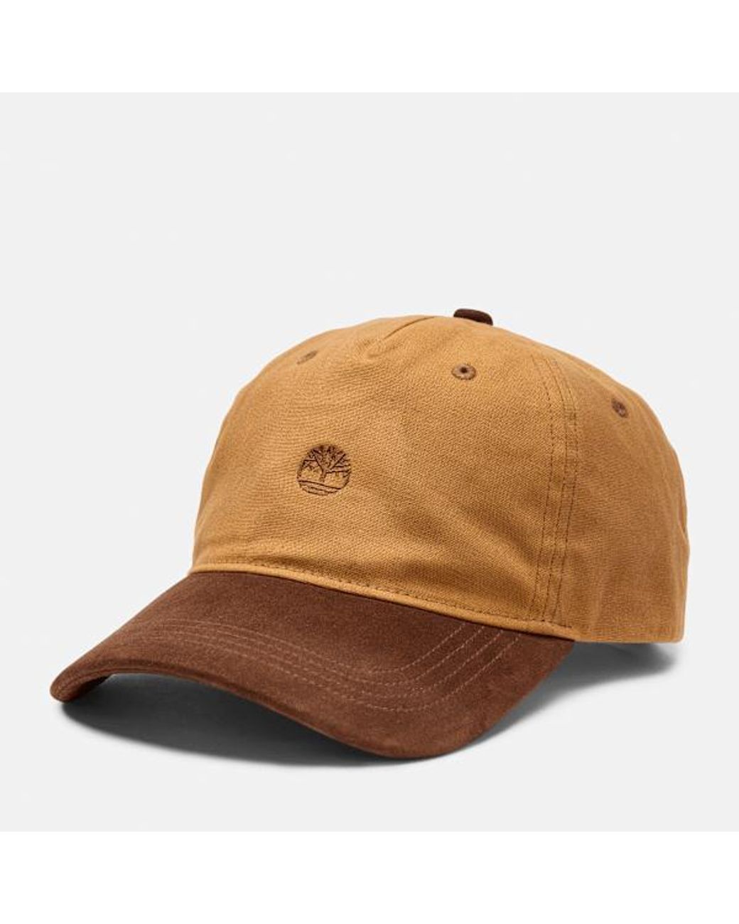 Timberland Brown Rugged Baseball Cap For for men