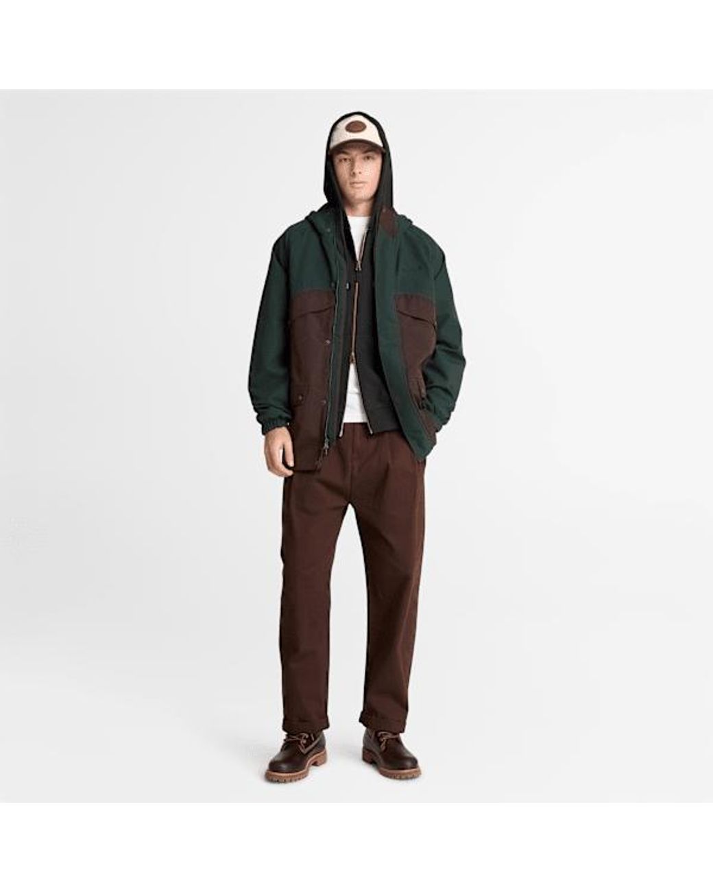 Timberland Black Exeter River Full-Zip Hoodie For for men