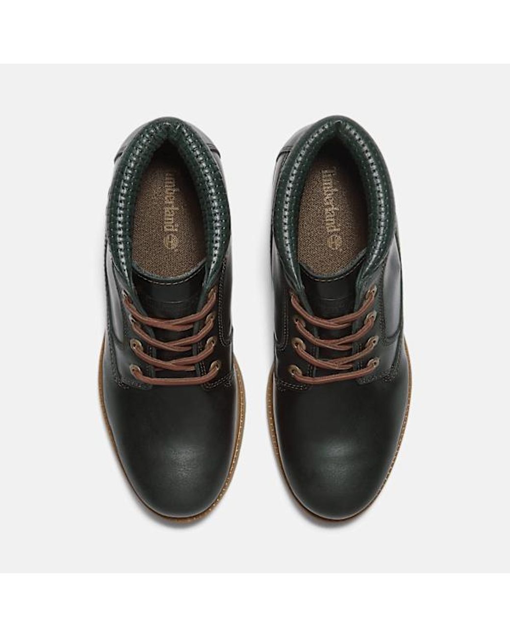 timberland black premium waterproof chukka boots