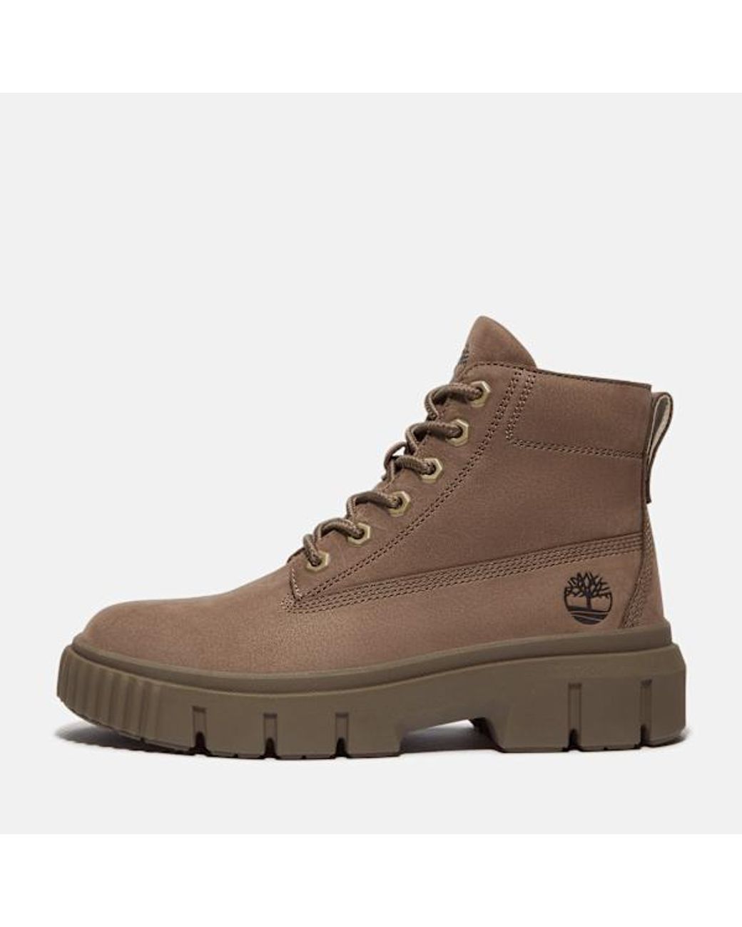 Timberland Brown Greyfield Mid Boot For