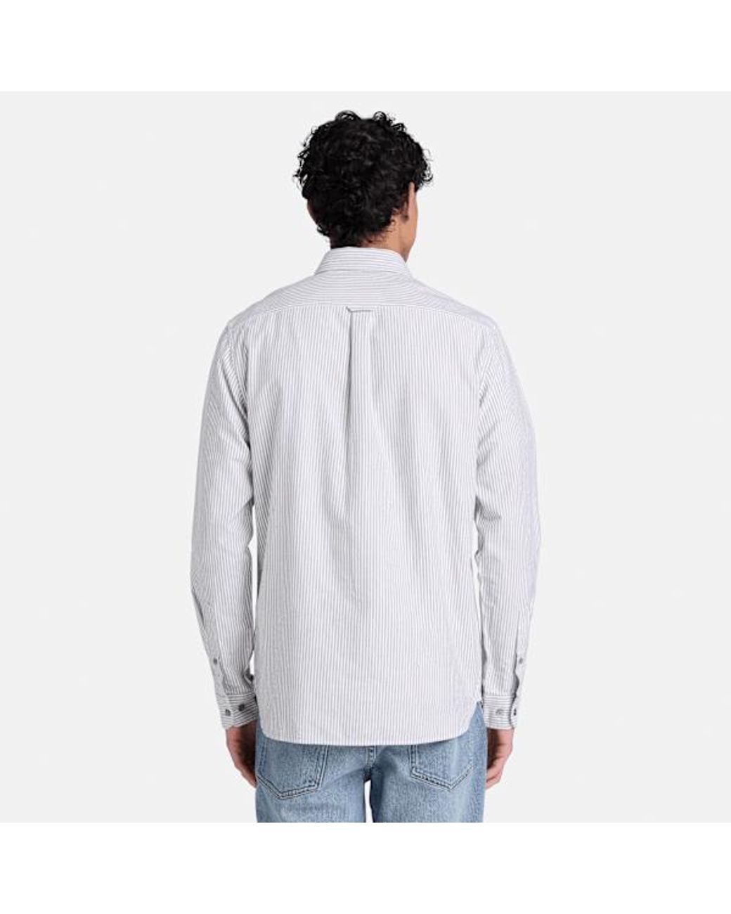 Timberland White Lake Warner Striped Oxford Shirt For for men