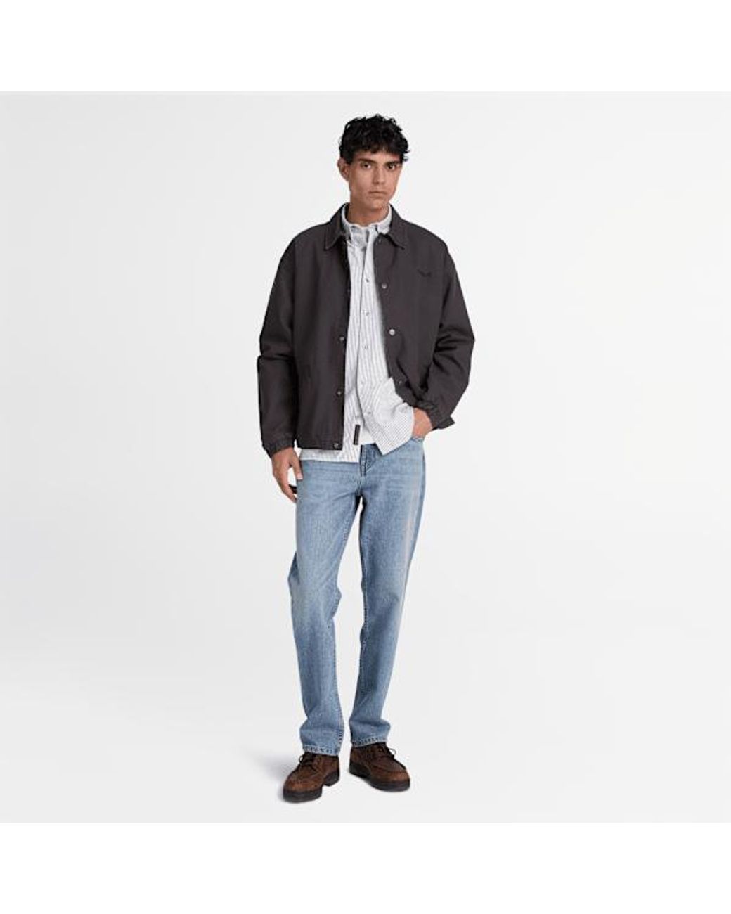 Timberland White Lake Warner Striped Oxford Shirt For for men
