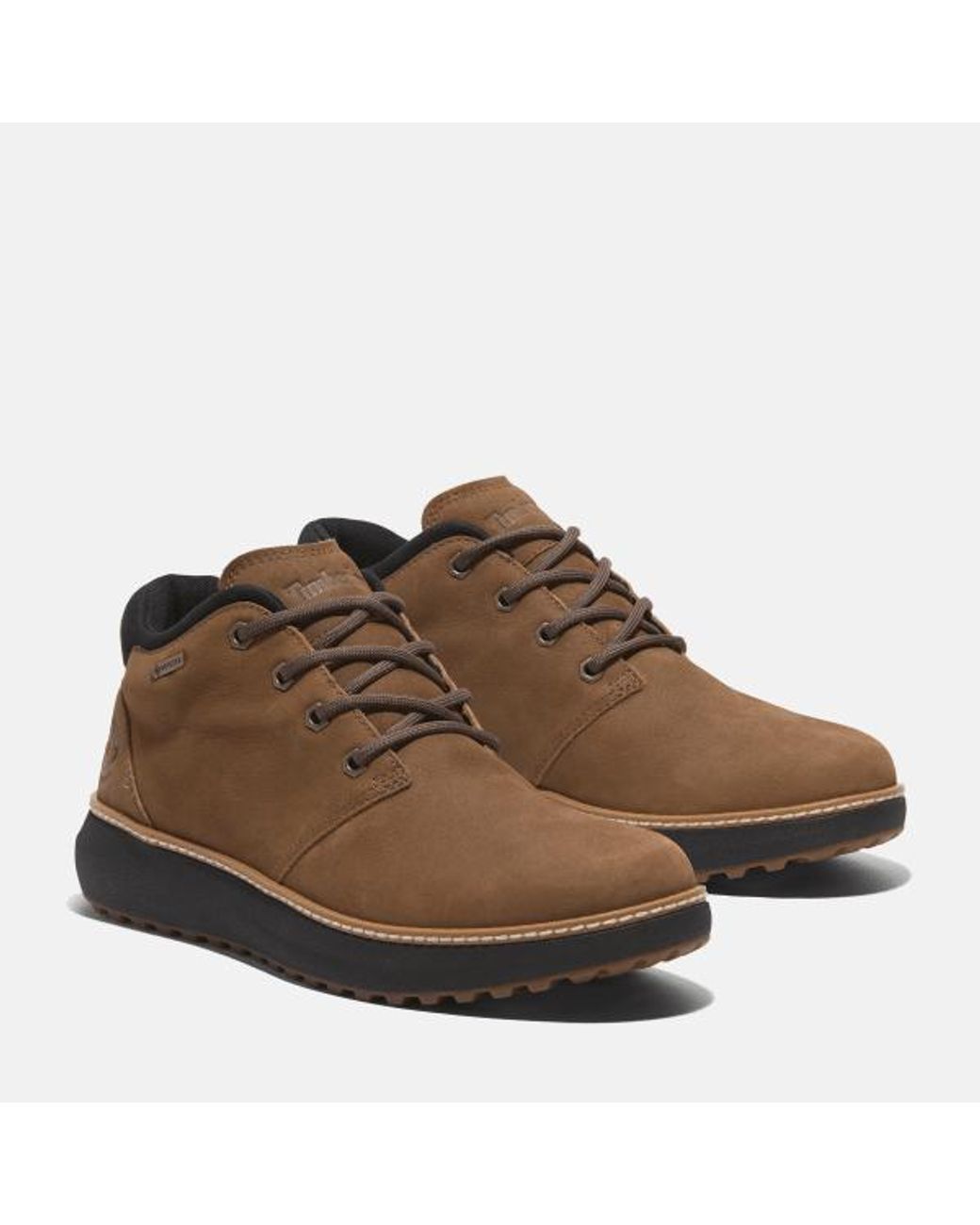 Timberland Brown Hudson Road Chukka Boot With Gore-Tex Membrane For for men