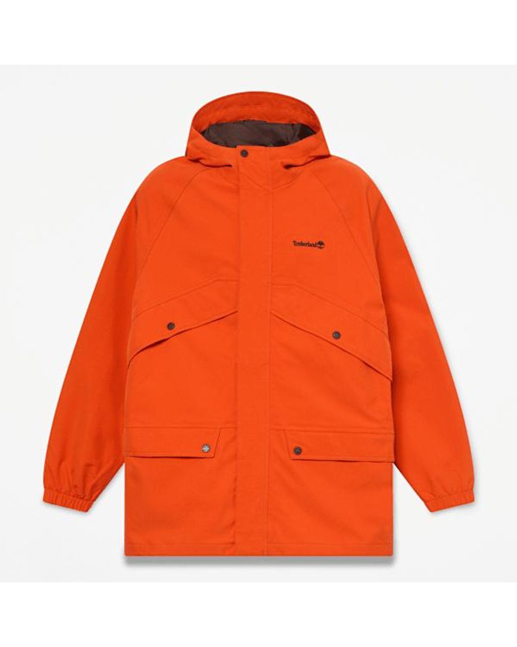 Timberland Orange Weatherline Archive-Inspired Parka For for men