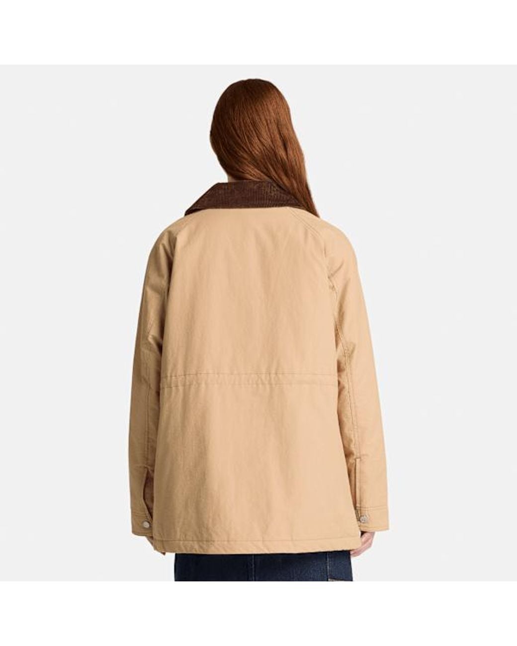 Timberland Natural Wenham Water-Repellent Insulated Barn Coat For