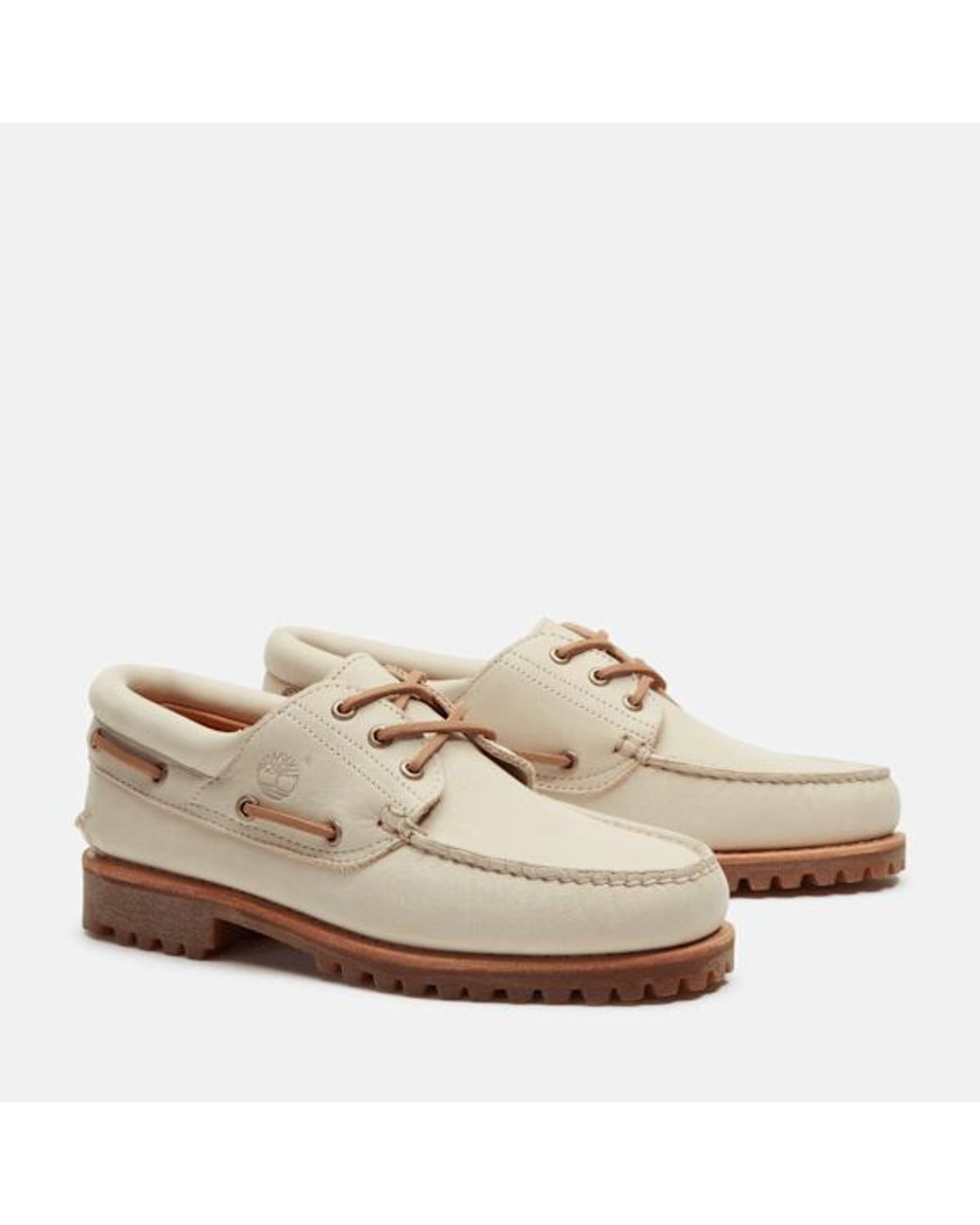 Timberland Natural Lake House 3-Eye Lug Boat Shoe For for men