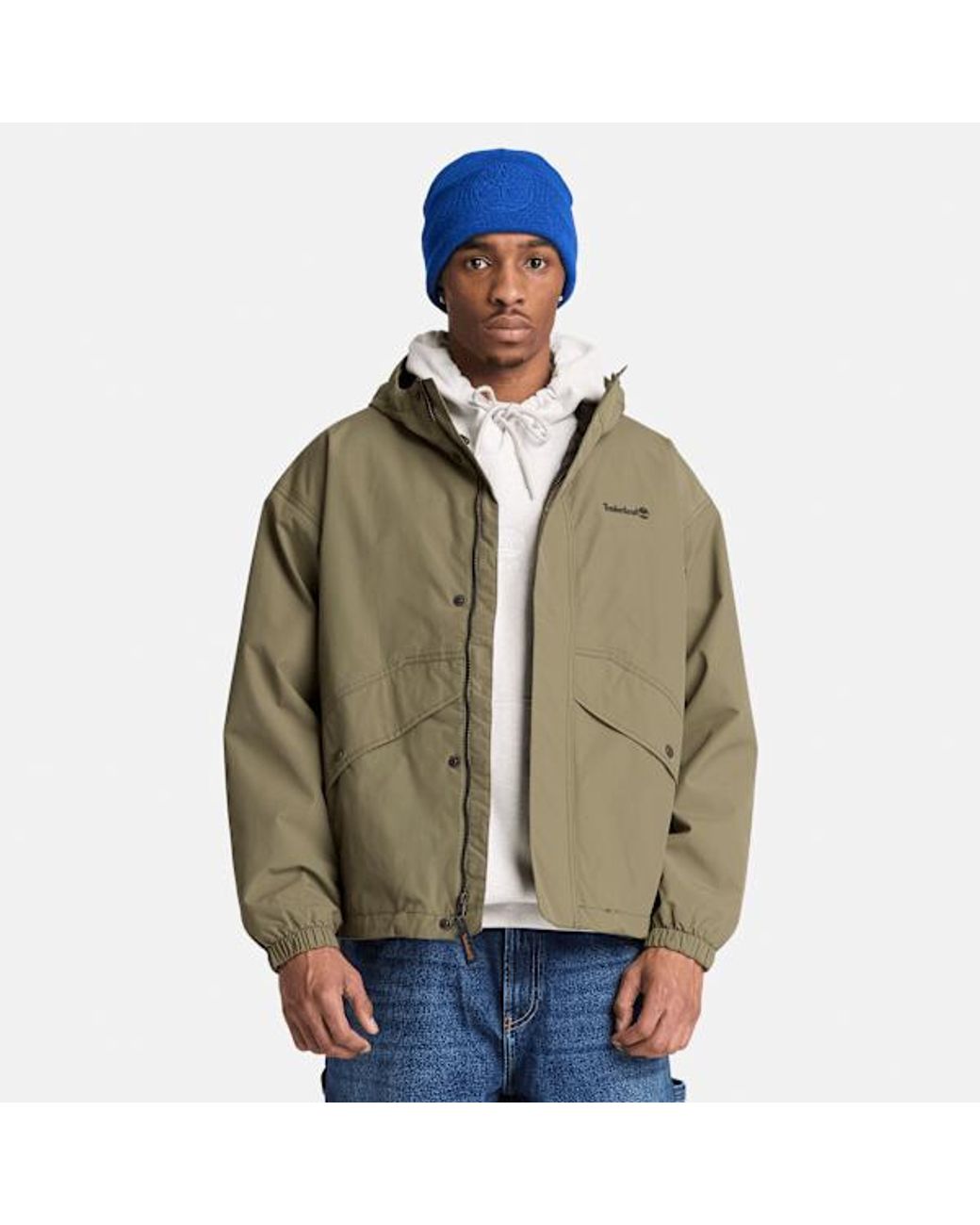Timberland Green Weatherline Waterproof Shell Jacket For for men