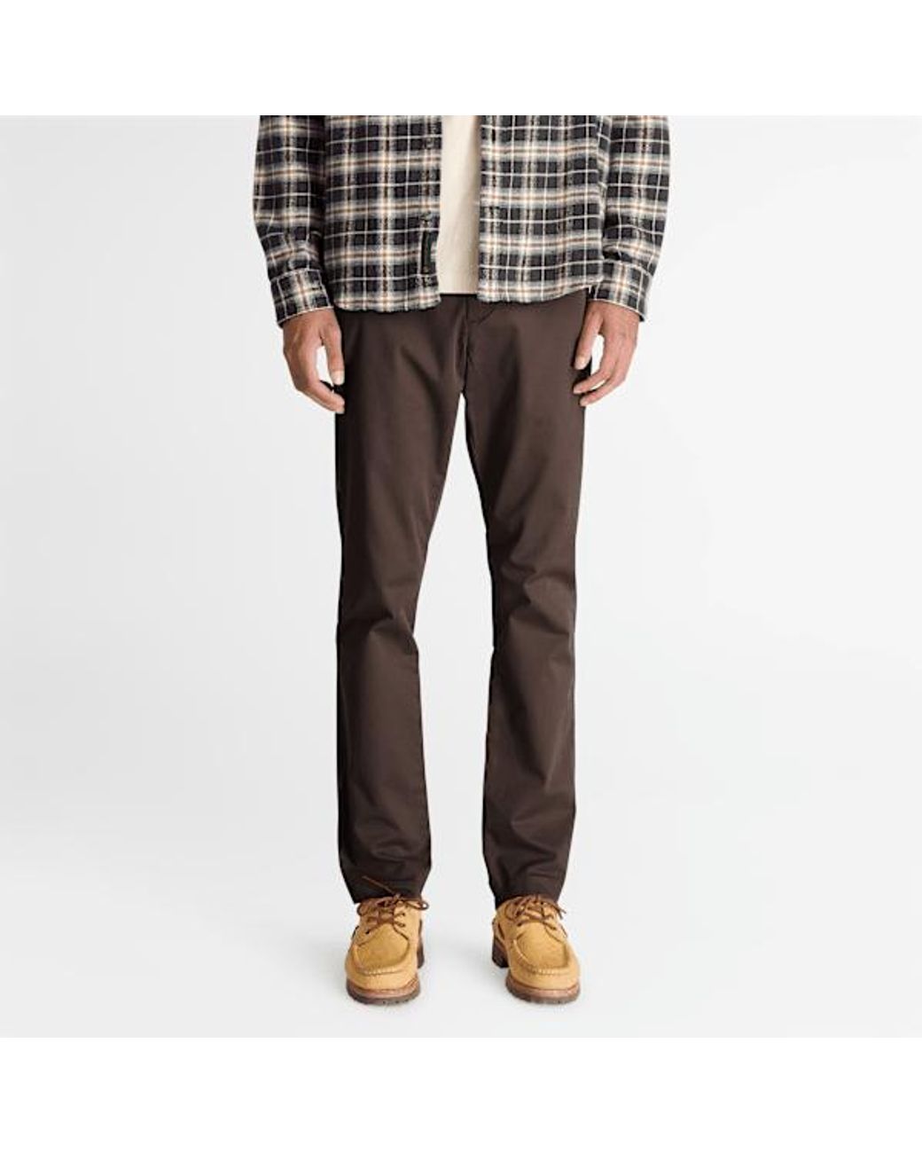 Timberland Natural Claremont Slim Twill Chino Trouser For for men