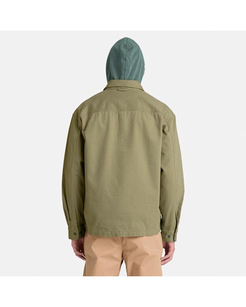 Timberland Green Utility Overshirt For for men