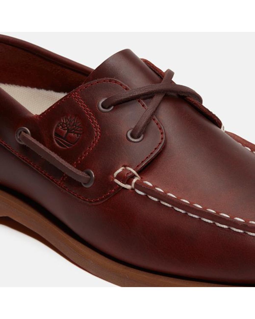 Timberland Red Classic Boat Shoe For